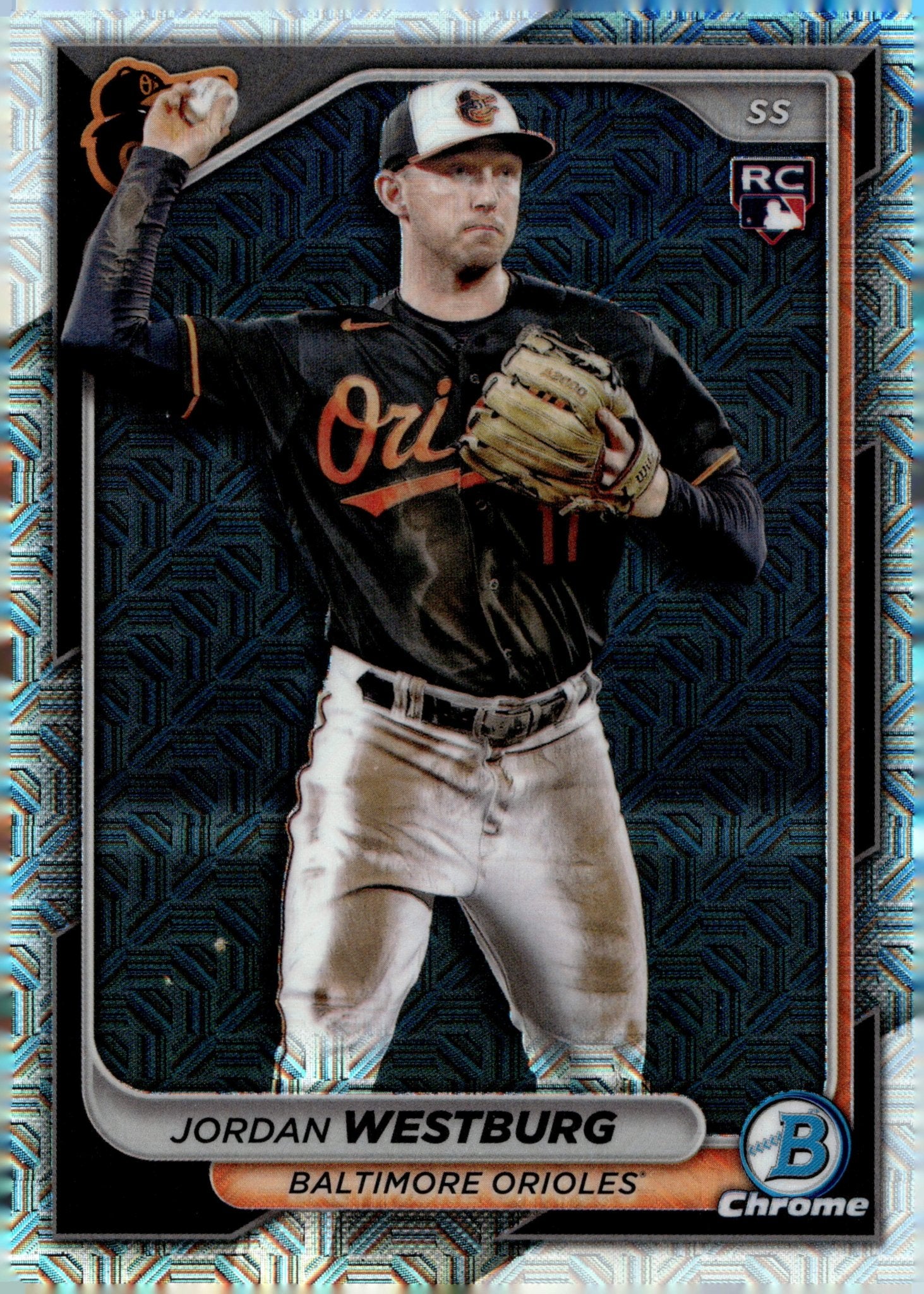 Jordan Westburg 2024 Bowman Chrome Mojo Refractor RC #17 #2 - Collector Store LLC