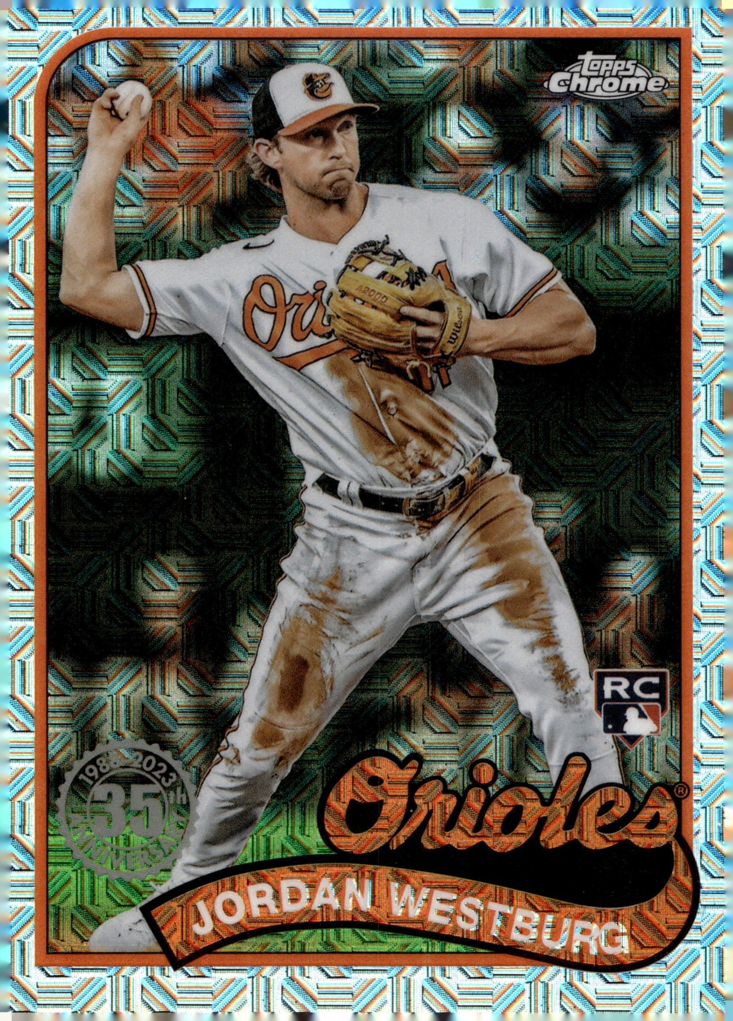 Jordan Westburg 2024 Topps Chrome '89 Mojo Refractor RC #T89C - 90 - Collector Store LLC