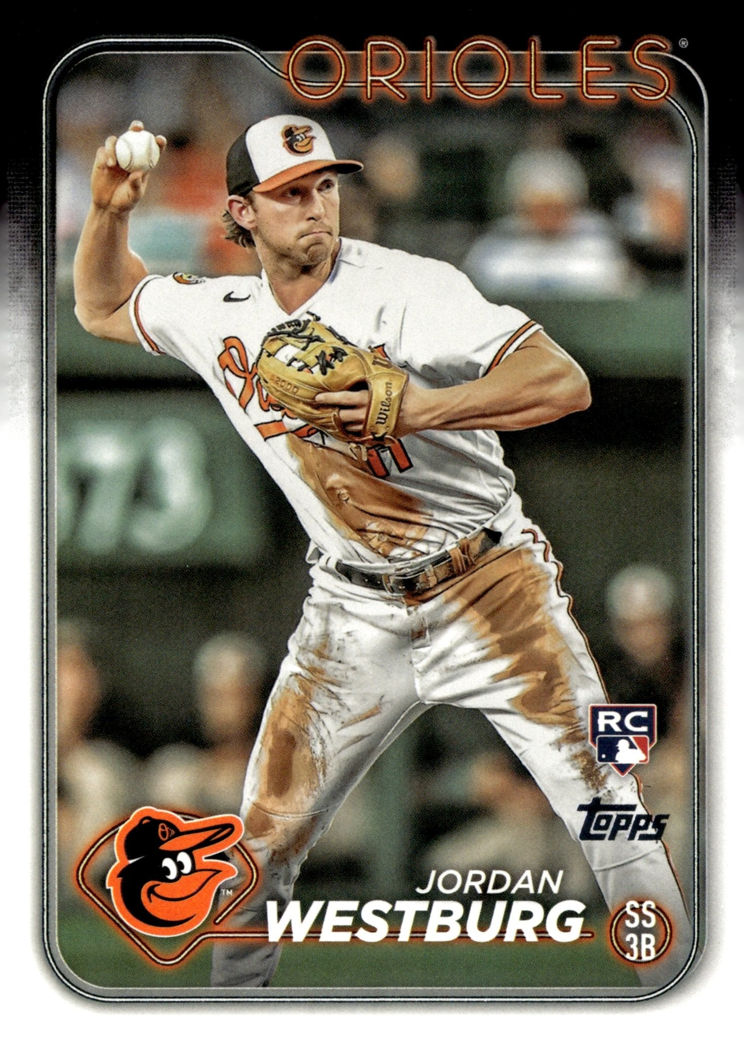 Jordan Westburg 2024 Topps Series 1 RC #66 - Collector Store LLC