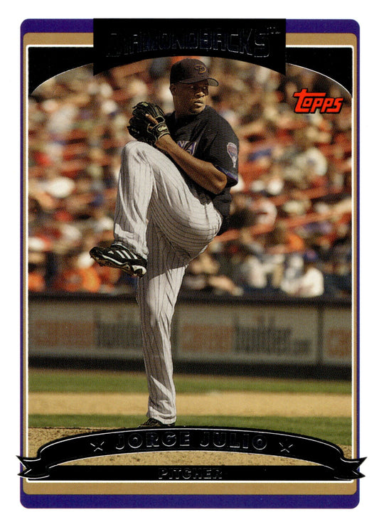 Jorge Julio 2006 Topps Updates & Highlights UH127 - Collector Store LLC