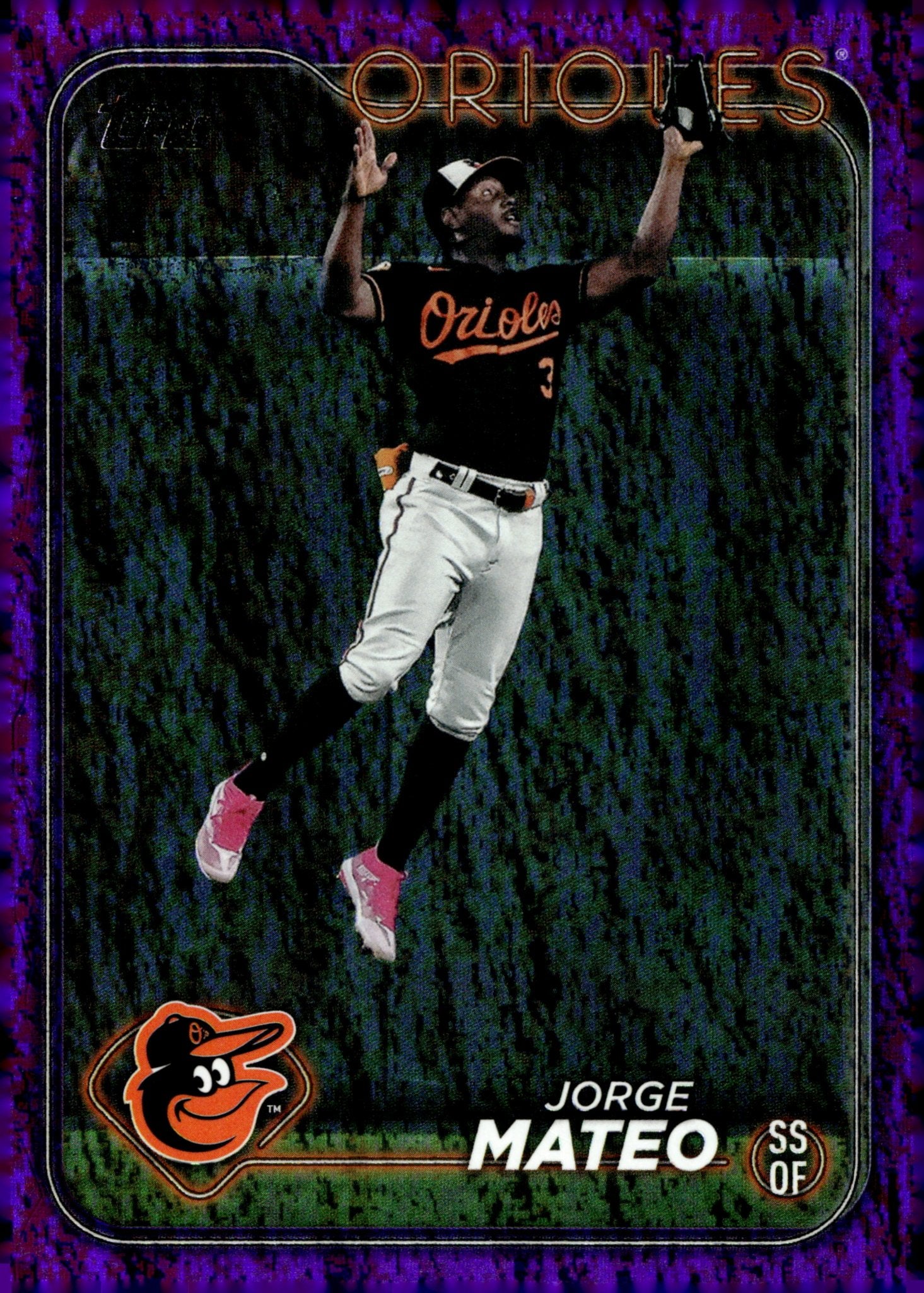 Jorge Mateo 2024 Topps Series 1 Purple Foilboard 537/799 42 - Collector Store LLC