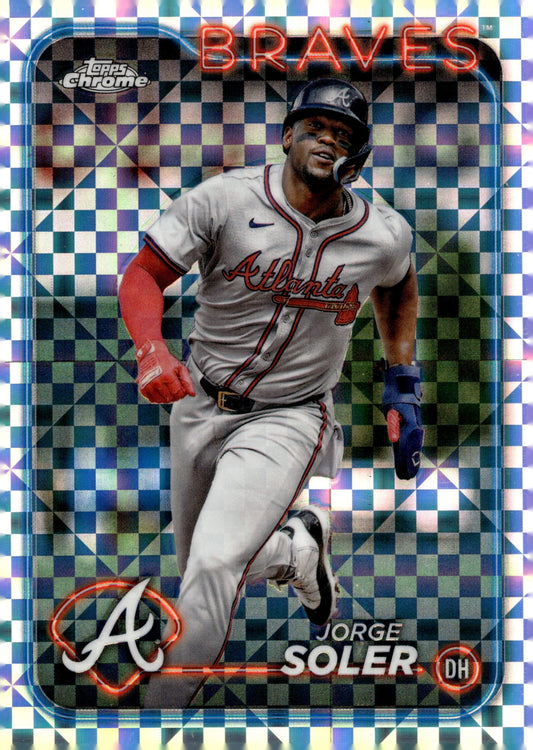 Jorge Soler 2024 Topps Chrome Xfractor Refractor USC2 - Collector Store LLC