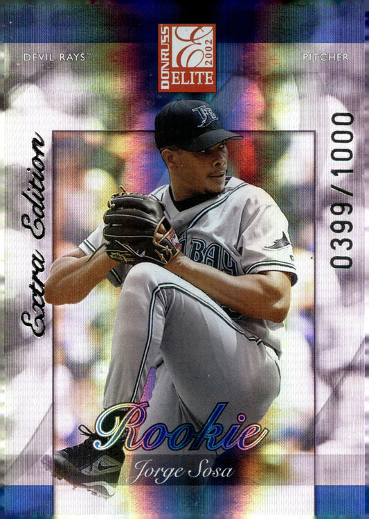 Jorge Sosa 2002 Donruss Elite Extra Edition RC 0399/1000 228 - Collector Store LLC