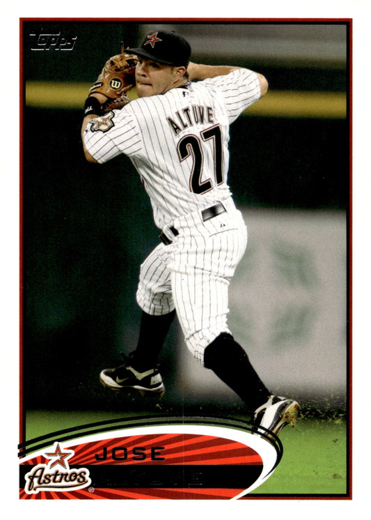 Jose Altuve 2012 Topps 187 - Collector Store LLC