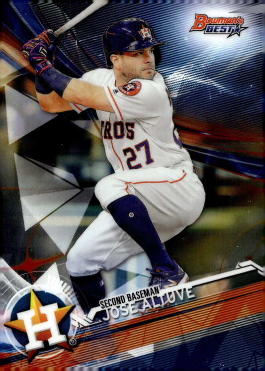 Jose Altuve 2017 Bowman's Best 9 - Collector Store LLC