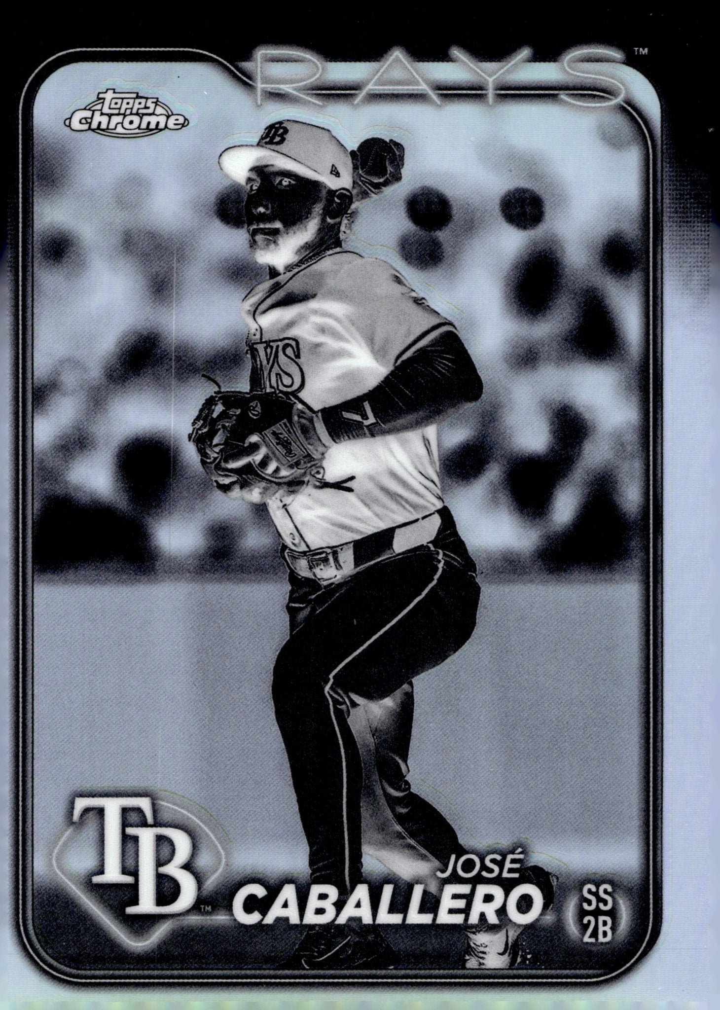 Jose Caballero 2024 Topps Chrome Negative Refractor #USC24 - Collector Store LLC