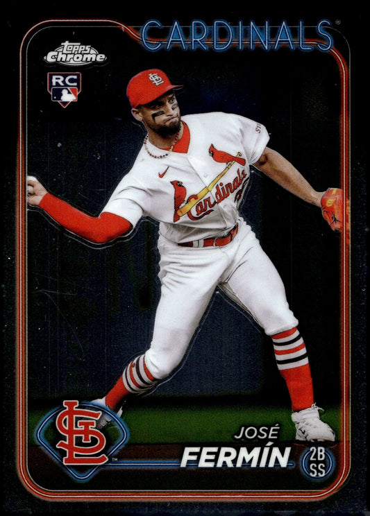 Jose Fermin 2024 Topps Chrome RC 175 - Collector Store LLC