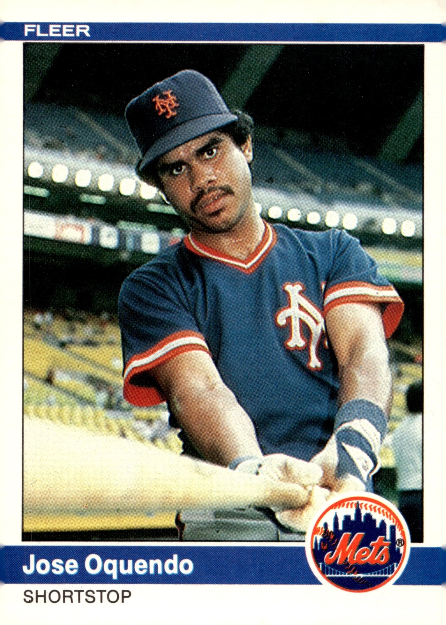Jose Oquendo 1984 Fleer RC 592 - Collector Store LLC