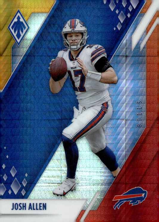 Josh Allen 2020 Panini Phoenix Fire Burst Refractor #11 - Collector Store LLC