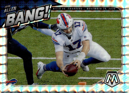 Josh Allen 2021 Panini Mosaic BANG! Prizm #B - 1 - Collector Store LLC