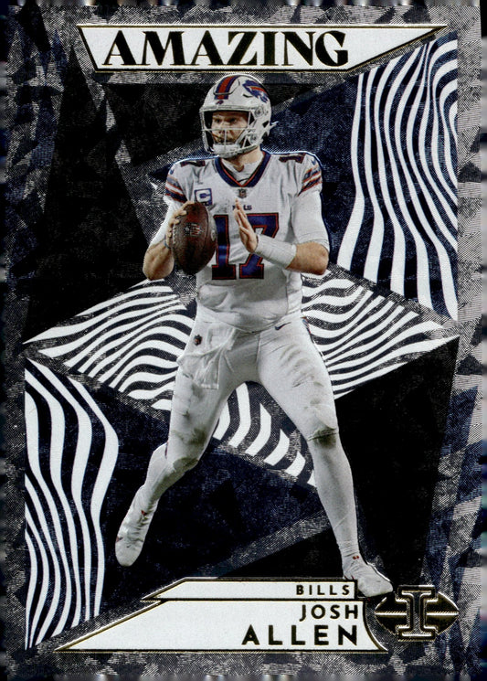 Josh Allen 2022 Panini Illusions Amazing #A - 6 - Collector Store LLC