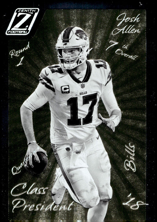 Josh Allen 2022 Panini Zenith #CP - 2018 - Collector Store LLC