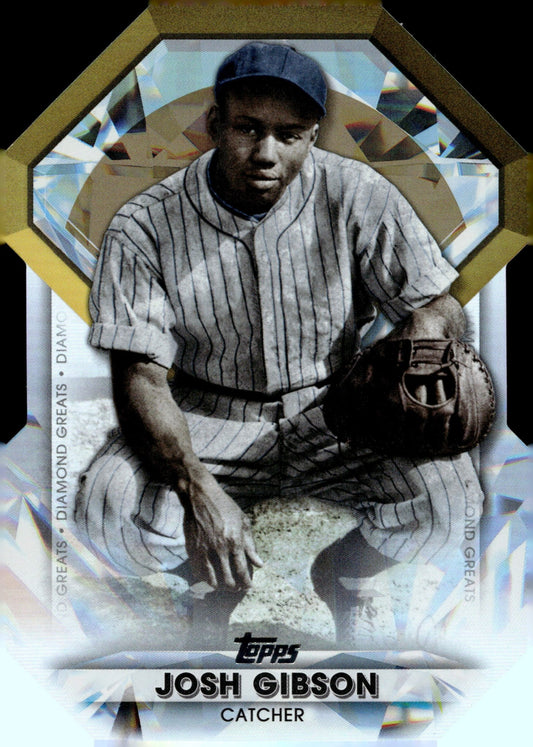 Josh Gibson 2022 Topps Update Series Diamond Greats Die - Cut #DGDC - 73 - Collector Store LLC