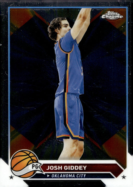 Josh Giddey 2024 Topps Chrome #74 - Collector Store LLC