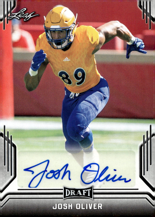 Josh Oliver 2019 Leaf Draft Auto #BA - JO1 - Collector Store LLC