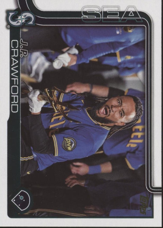JP Crawford 2025 Topps Series 1 SSP #298 - Collector Store LLC