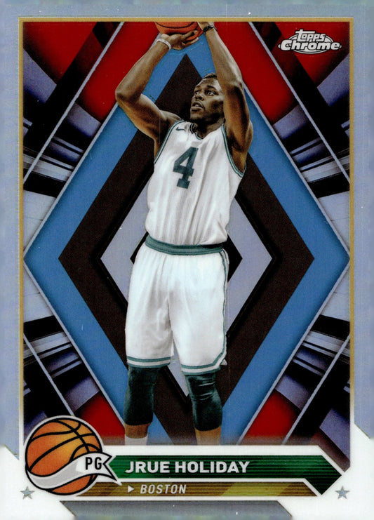 Jrue Holiday 2024 Topps Chrome Refractor #12 - Collector Store LLC