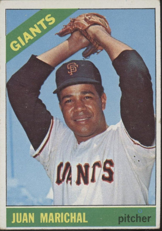Juan Marichal 1966 Topps #420 San Francisco Giants VG - EX - Collector Store LLC