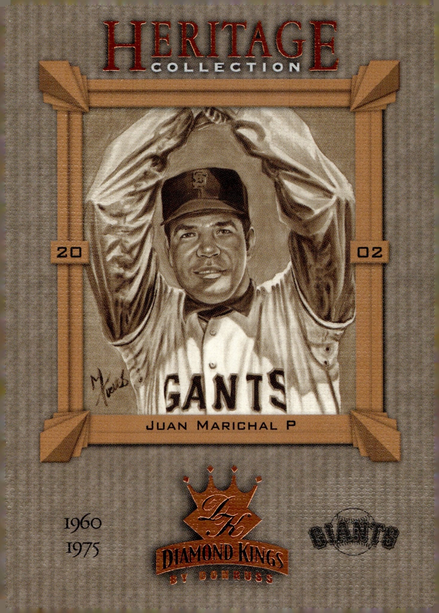 Juan Marichal 2002 Donruss Diamond Kings Heritage Collection HC - 12 - Collector Store LLC
