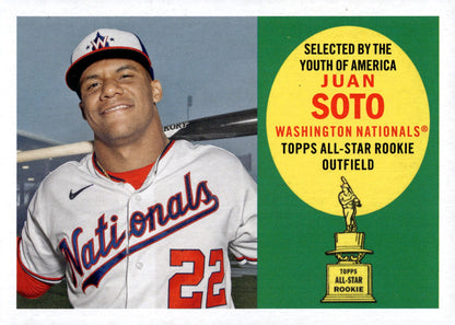Juan Soto 2020 Topps Heritage 60AR - JS - Collector Store LLC