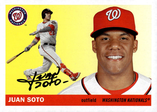 Juan Soto 2020 Topps Heritage #87 - Collector Store LLC