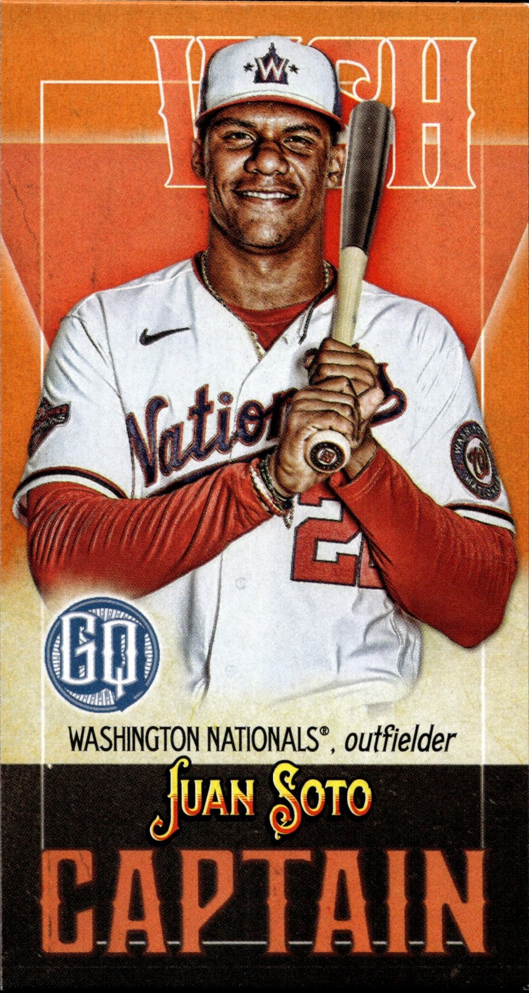 Juan Soto 2021 Topps Gypsy Queen Captain CM - JS - Collector Store LLC
