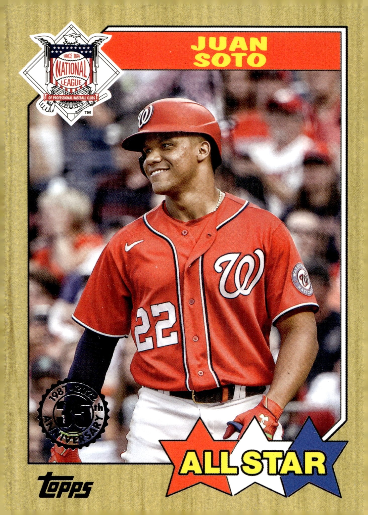 Juan Soto 2022 Topps 35th Anniversary All Star 87AS - 13 - Collector Store LLC