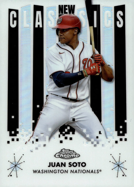 Juan Soto 2022 Topps Chrome New Classics Refractor NG - 2 2 - Collector Store LLC