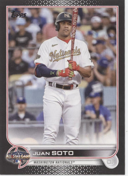 Juan Soto 2022 Topps Update Series Black Border 120/299 #ASG - 33 - Collector Store LLC