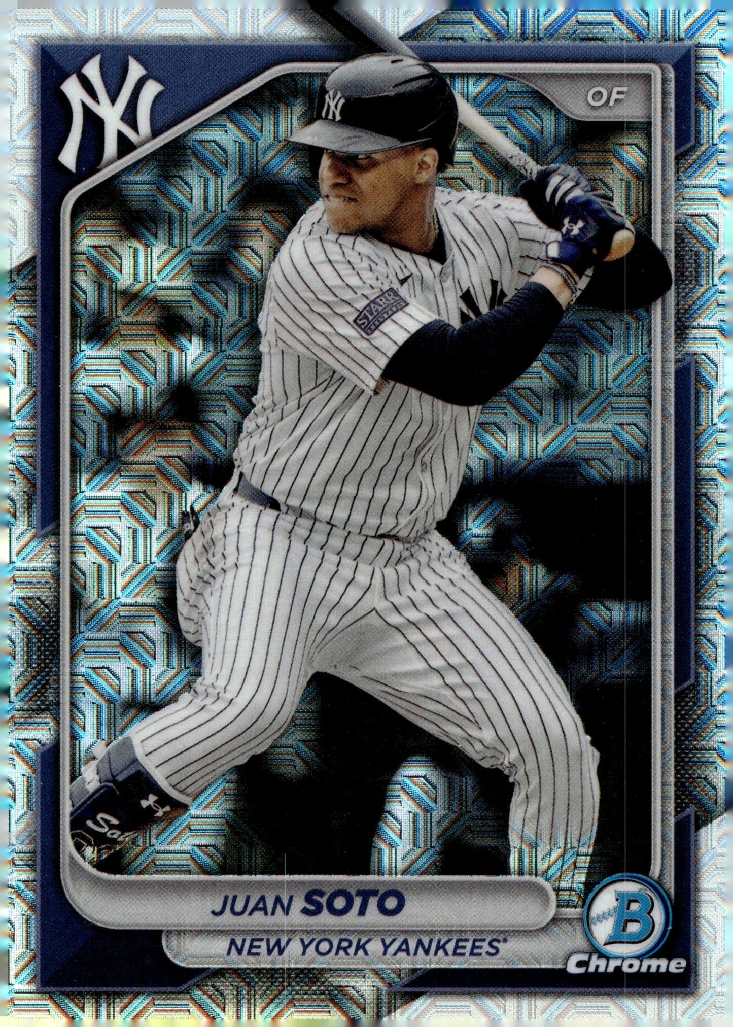 Juan Soto 2024 Bowman Chrome Mojo Refractor 89 2 - Collector Store LLC
