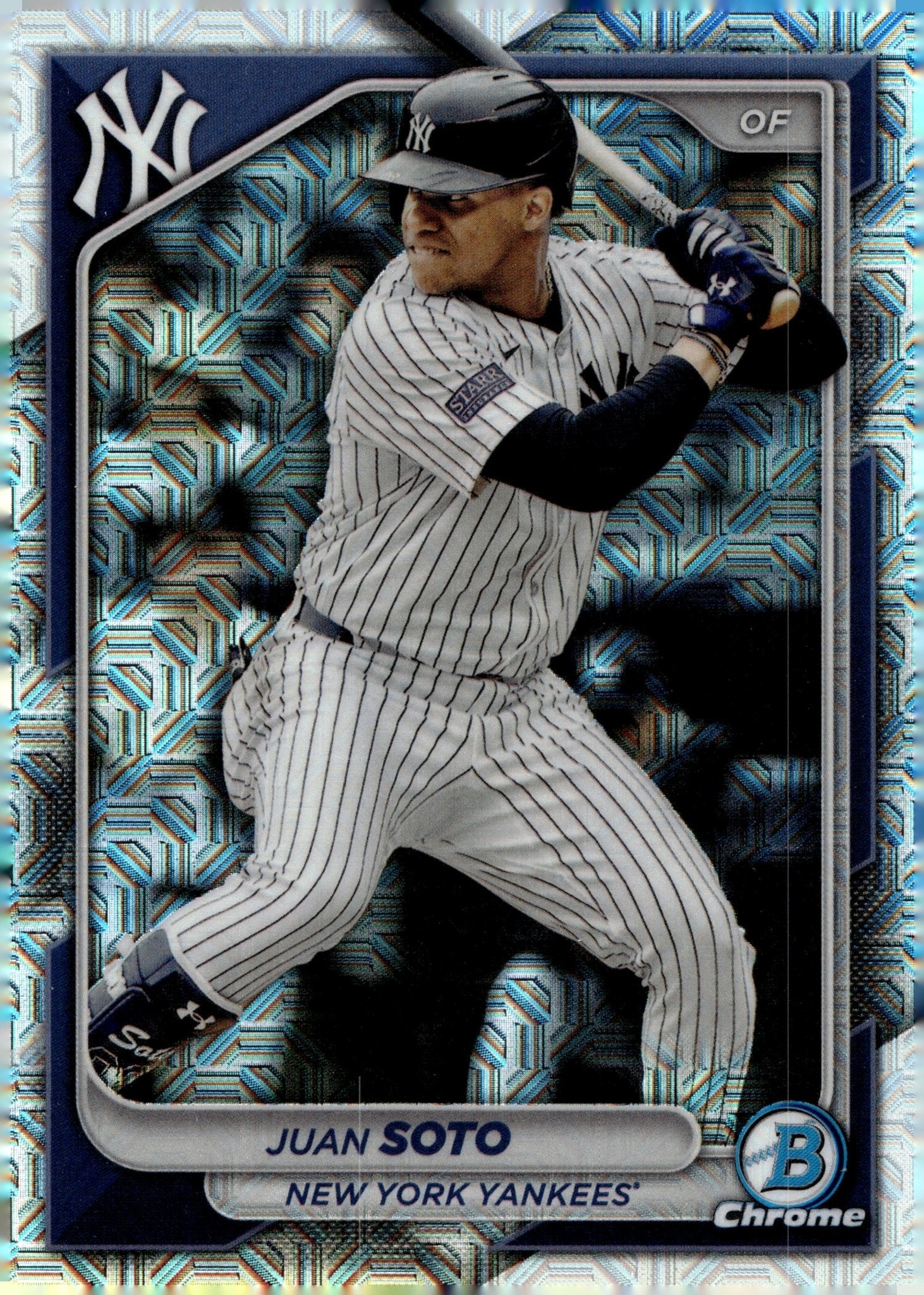 Juan Soto 2024 Bowman Chrome Mojo Refractor 89 2 - Collector Store LLC