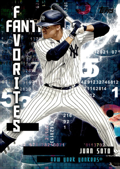 Juan Soto 2024 Topps Series 2 Fantasy Favorites #FF - 19 - Collector Store LLC