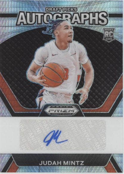 Judah Mintz 2024 Panini Prizm Draft Picks Prism Prizm RC Auto #DPA - JMZ - Collector Store LLC