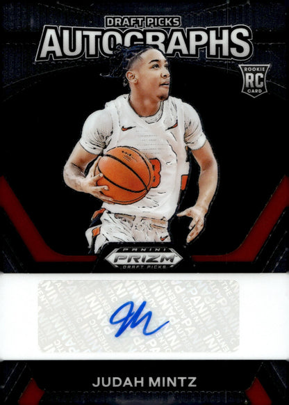 Judah Mintz 2024 Panini Prizm Draft Picks RC Auto #DPA - JMZ - Collector Store LLC