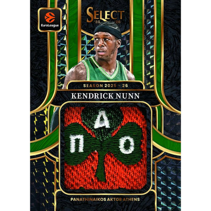 2025-26 Panini Select Euroleague Basketball Hobby Box
