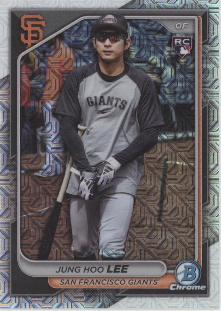 Jung Hoo Lee 2024 Bowman Chrome Mojo Refractor RC #67 - Collector Store LLC