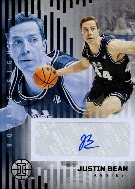 Justin Bean 2022 Panini Chronicles Illusions Draft Picks RC Auto #RS - JBU - Collector Store LLC