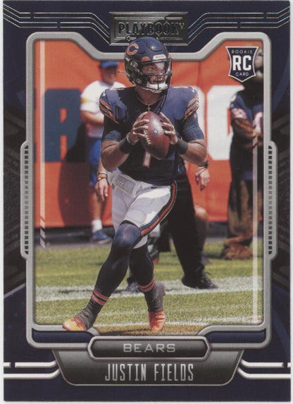 Justin Fields 2021 Panini Playbook RC #108 - Collector Store LLC