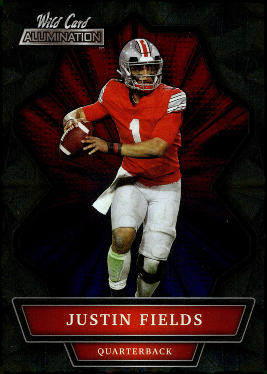 Justin Fields 2021 Wild Card Alumination RC #ABC - 2 - Collector Store LLC