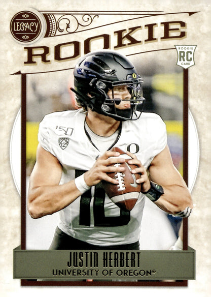 Justin Herbert 2020 Panini Legacy RC #150 #2 - Collector Store LLC