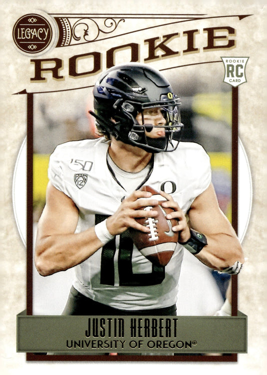 Justin Herbert 2020 Panini Legacy RC #150 #2 - Collector Store LLC