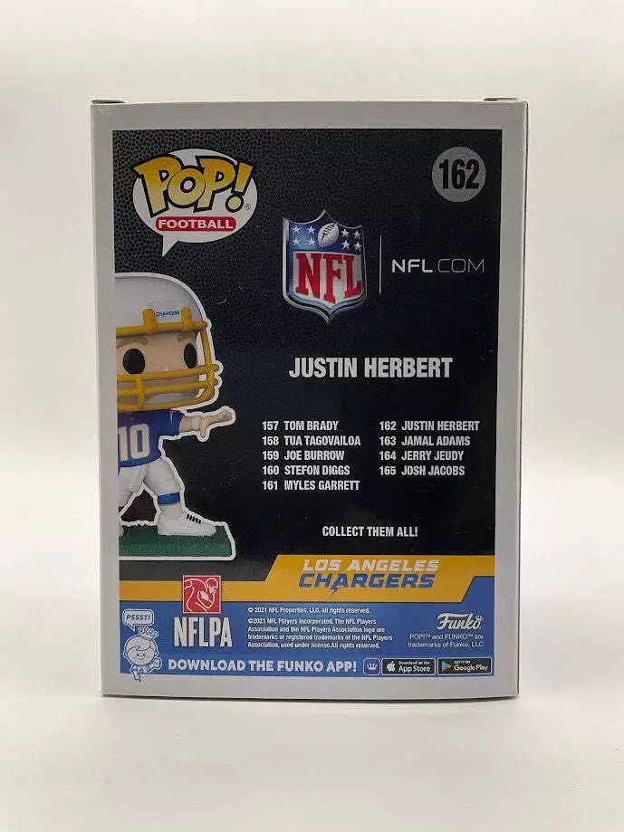 Justin Herbert Funko Pop! Los Angeles Chargers #162 - Collector Store LLC