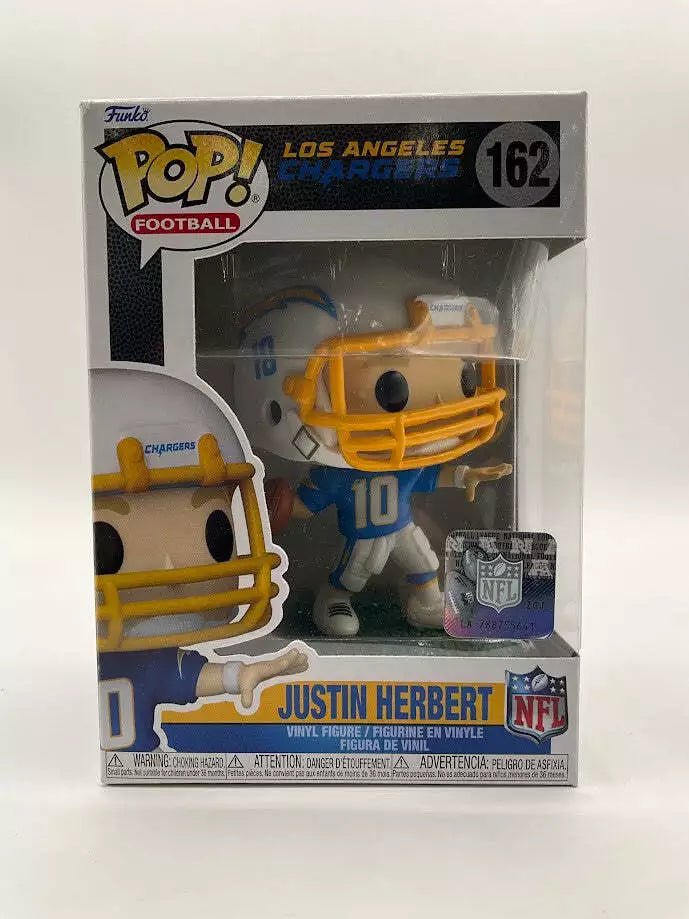 Justin Herbert Funko Pop! Los Angeles Chargers #162 - Collector Store LLC