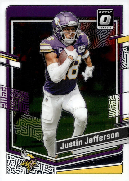 Justin Jefferson 2023 Panini Donruss Optic #125 - Collector Store LLC