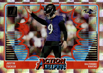 Justin Tucker 2024 Panini Donruss Action All Pros #9 - Collector Store LLC