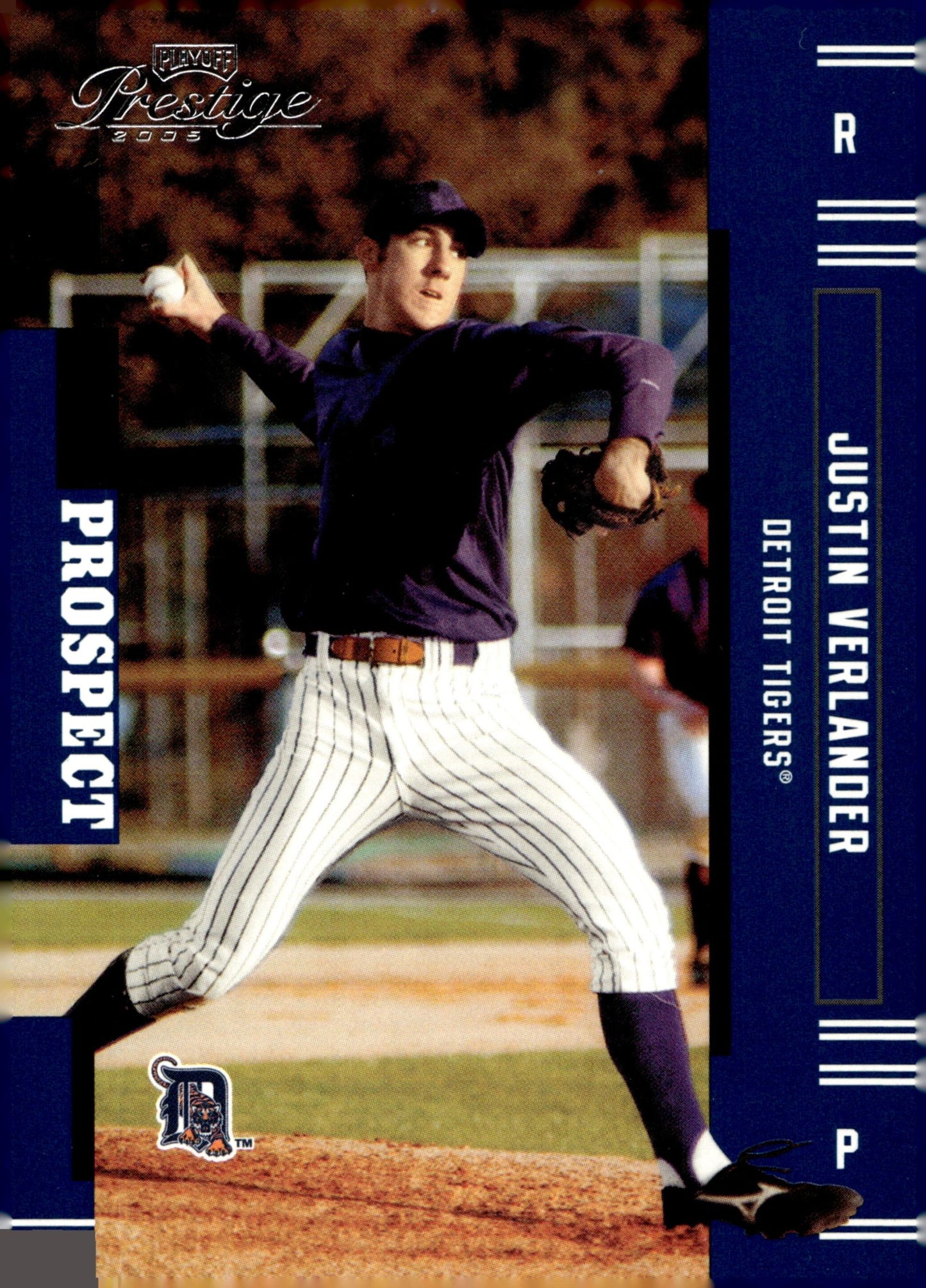 Justin Verlander 2005 Playoff Prestige Prospect #151 - Collector Store LLC