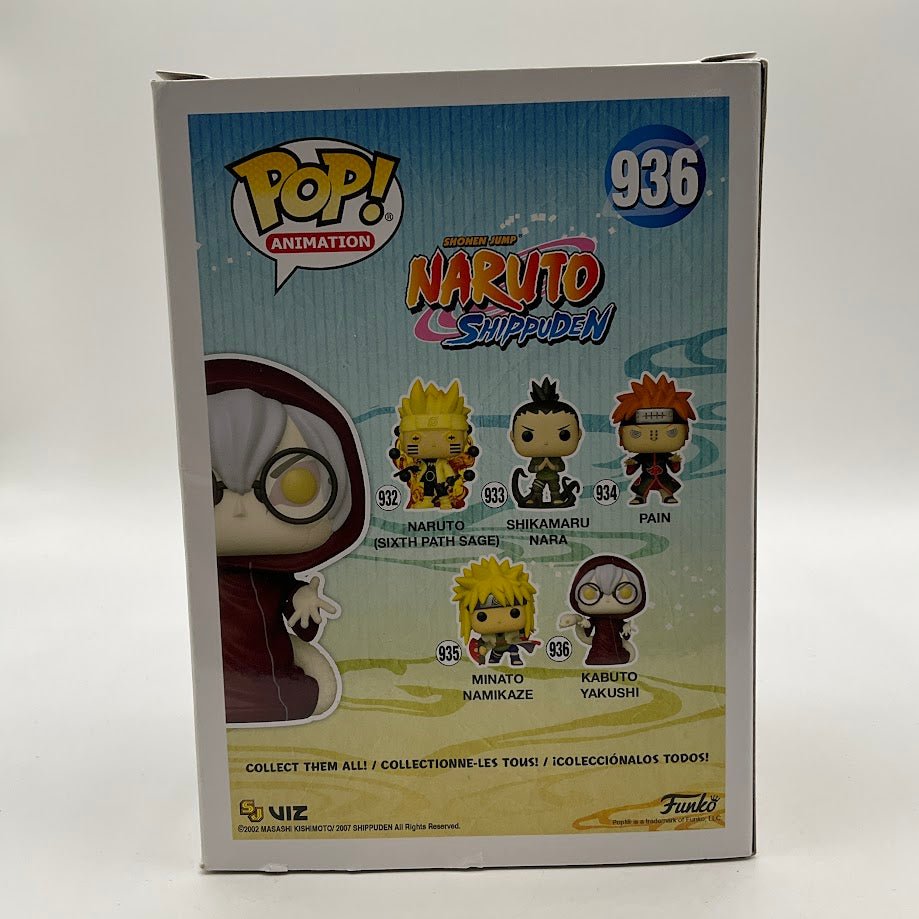 Kabuto Yakushi Funko Pop! Naruto Shippuden #836 - Collector Store LLC