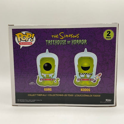 Kang & Kodos Funko Pop! The Simpsons Treehouse of Horror 2 Pack GITD 2019 Summer - Collector Store LLC