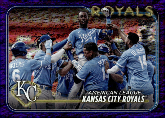 Kansas City Royals 2024 Topps Series 2 Purple Foil 573/799 #514 - Collector Store LLC