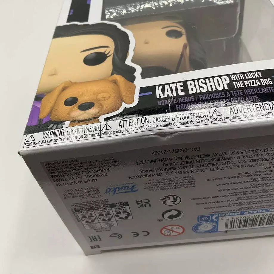 Kate Bishop with Lucky the Pizza Dog Funko Pop! Hawkeye #1212 - Collector Store LLC